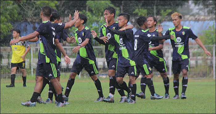 Tim Kecamatan Muara Kaman sukses melaju ke partai puncak Selekda U-20 usai menang 2-0 atas Samboja di laga semifinal