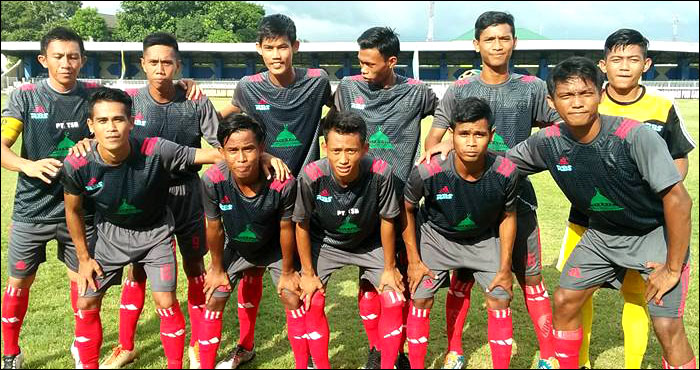 Tim kecamatan Muara Badak memastikan lolos ke perempat final usai mengalahkan Sanga-Sanga dengan skor 7-1