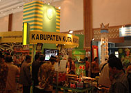 Stan Kukar di arena Kabupaten Expo 2007 berhasil meraih gelar Juara I Faviliun Terbaik