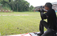 Para penggemar olahraga menembak dapat menjajal Kejuaraan Menembak yang digelar Armed 18/Buritkang, Jembayan, pada 12-13 Oktober mendatang 