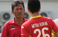 Pelatih sementara Mitra Kukar, Sukardi, bertekad membawa tim Naga Mekes meraih poin penuh