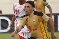Esteban Herrera mencetak gol penyeimbang di menit '80 sekaligus memaksa hasil imbang bagi tim tuan rumah