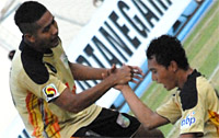 Duet striker Jajang Mulyana dan Anindito diharapkan dapat mengakhiri paceklik gol yang mereka alami