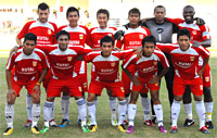 Skuad Mitra Kukar menoreh hasil positif di laga perdana ISL 2011/2012