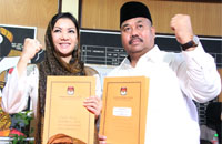 Pasangan calon Rita Widyasari-Edi Damansyah bakal melengkapi kekurangan persyaratan dua kali lebih banyak dari yang diminta KPU Kukar 