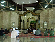 Suasana Dialog Interaktif di Masjid Agung Sultan Sulaiman, Tenggarong, usai sholat Dzuhur, Senin (17/09) kemarin