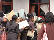 Suasana pendaftaran CPNS beberapa tahun lalu. Kini Pemkab Kukar membuka lowongan CPNS bagi pelamar umum