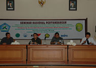 Suasana Seminar Nasional Pertambangan di Pendopo Wabup Kukar