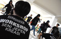 Workshop Jepen Kreasi diikuti 55 peserta dari sejumlah sekolah dan sanggar tari 