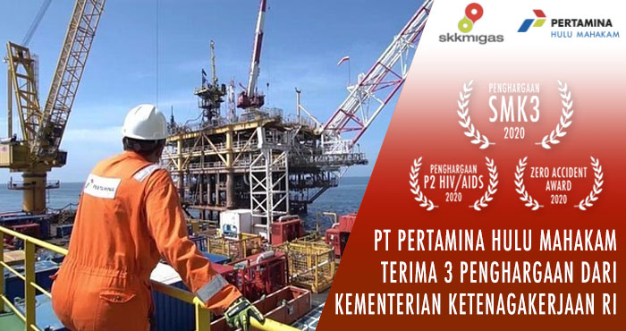 PHM menerima 3 penghargaan pada penganugerahan K3 Award 2020 secara virtual di Jakarta, Kamis (08/20) lalu