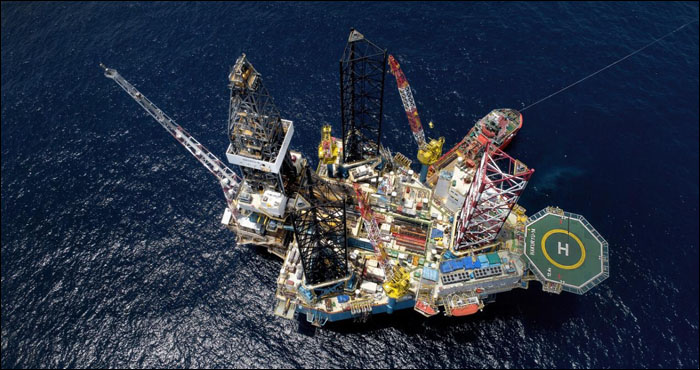 Rig Hakuryu-14 yang dioperasikan PT Pertamina Hulu Mahakam 