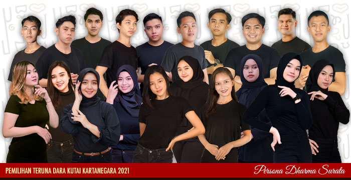 Sebanyak 20 finalis ajang Pemilihan Teruna Dara Kukar 2021 telah dipilih melalui tahapan seleksi yang cukup ketat 