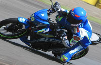 Aksi Rizal Feriyadi saat berlaga di negeri sendiri pada gelaran ARRC 2016 