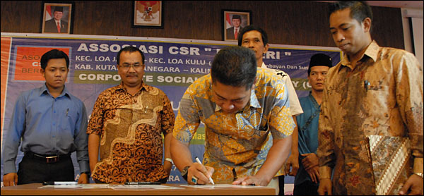 Asosiasi CSR Berseri yang dibentuk 4 perusahaan tambang di Loa Janan dan Loa Kulu