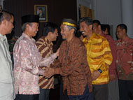 Suasana Halal Bihalal antara BPMIGAS-VICO Indonesia bersama jajaran Pemkab Kukar