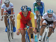 Pebalap elit China masih mendominasi Kejuaraan Balap Sepeda Asia yang berlangsung di Velodrome Tenggarong Seberang