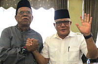 H Djuremi dan H Chairil Anwar menjadi kandidat pendamping Bupati Edi Damansyah di sisa masa jabatan 2016-2021
