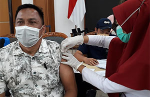 Vaksinasi booster di Kantor Bupati Kukar akan dilaksanakan selama 2 hari dengan menyasar para ASN dan Non ASN