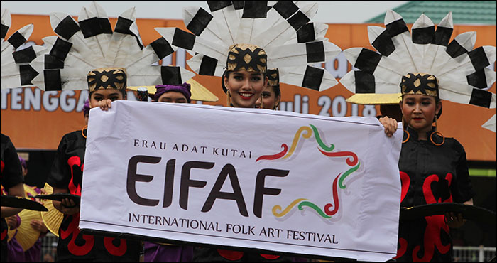 Erau Adat Kutai dan International Folk Art Festival akan digelar pada bulan September 2019