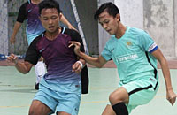 Tim Pinkymen FC dan Cabe Rawit FC yang pada laga terakhir KFL 2017 bermain seri 1-1 akan kembali bersua di semifinal