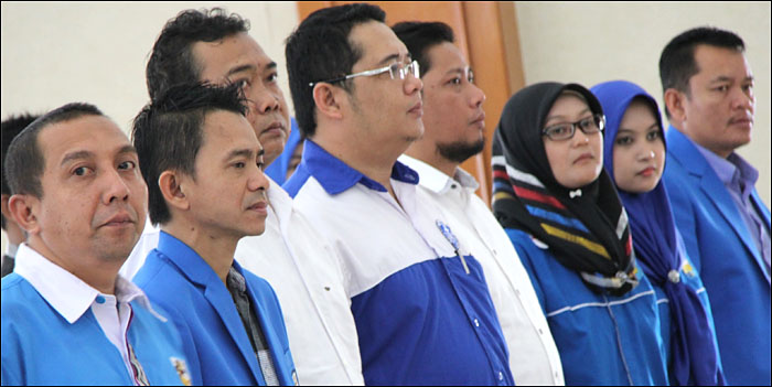 Rapimda KNPI Kukar diikuti pengurus serta perwakilan OKP anggota KNPI Kukar