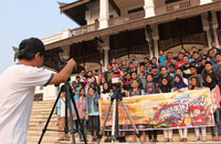 Kegiatan KSH II tahun 2015 lalu dipusatkan di kawasan sekitar Kedaton Kutai Kartanegara