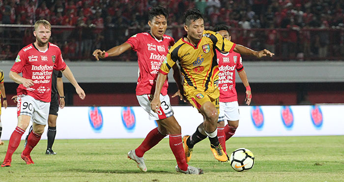 Bali United FC 1-0 Mitra KukarNaga Mekes Kembali Tersungkur