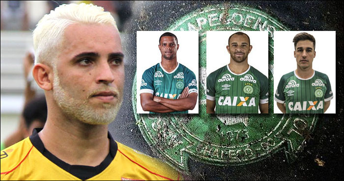 Striker Mitra Kukar, Marlon Da Silva, sedih lantaran tiga sahabat baiknya di klub Chapecoense tewas dalam kecelakaan pesawat di Kolombia