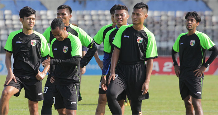 Pemain Mitra Kukar siap tempur untuk mengamankan poin penuh di kandang sendiri saat menghadapi BFC Sulut United