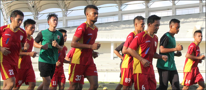 Skuad Mitra Kukar mulai mempersiapkan diri untuk menghadapi turnamen Piala Presiden 2015