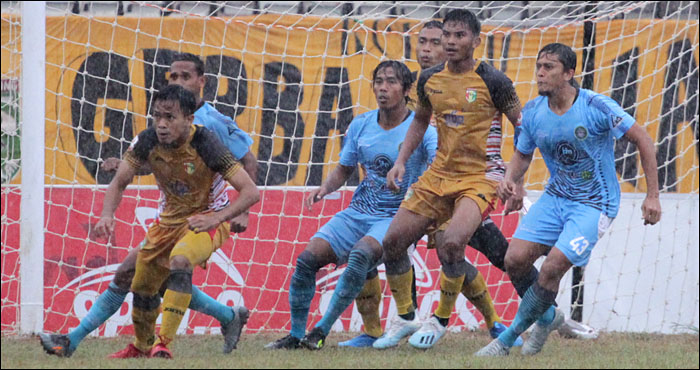Mitra Kukar harus puas berbagi satu poin dengan Martapura FC pada laga ke-17 Liga 2 2019 di Stadion Rondong Demang, Tenggarong, Sabtu (28/09) sore  