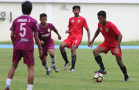 Mitra Kukar U-19 menjalani uji coba kedua dan berhasil menang 3-1 atas Pertamina MOR VI Balikpapan