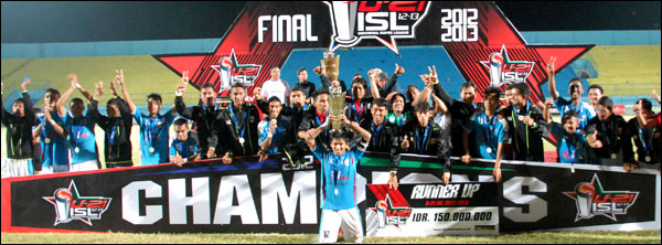 Anak-anak Mitra Kukar U-21 tetap bangga dengan pencapaian mereka sebagai runner up ISL U-21 musim 2012/2013