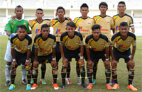 Skuad Mitra Kukar U-21 berhasil menumbangkan tuan rumah Barito Putera U-21 di Stadion Demang Lehman