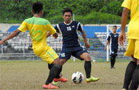 Mitra Kukar U-21 masih kesulitan untuk memaksimalkan begitu banyak peluang menjadi gol saat berujicoba dengan Persikukar