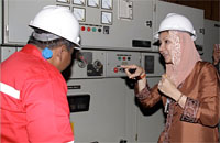 Bupati Rita Widyasari berharap agar PLTD Loa Raya difungsikan khusus memasok listrik ke Tenggarong