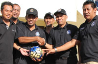 jajaran pengurus Askab PSSI Kukar siap menjadi tuan rumah Pra Porprov cabang olahraga sepakbola di Tenggarong