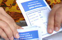 Pemungutan suara ulang akan dilakukan di 4 TPS di Kukar setelah surat suara calon Anggota DPRD Kaltim Dapil IV tertukar dengan Dapil V