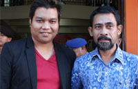 Awang Wahyu dan Andi Katanto optimis dapat melengkapi kekurangan syarat dukungan jalur perseorangan 