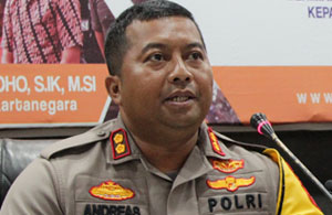 Kapolres Kukar AKBP Andrias Susanto Nugroho