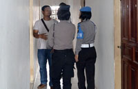 Kegiatan Cipta Kondisi oleh Polres Kukar dilakukan dengan menyambangi sejumlah hotel melati di Tenggarong
