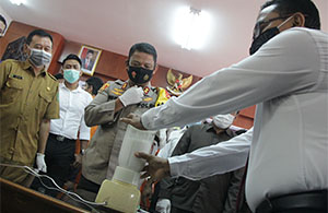 Barang bukti sabu yang dimusnahkan telah ditetapkan Kejaksaan Negeri Kukar 