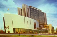 Rancangan pusat bisnis dan perkantoran Royal World Plaza di Tenggarong