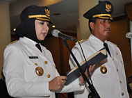 Bupati Kukar Rita Widyasari menorehkan sejarah baru sebagai bupati wanita pertama di Kalimantan
