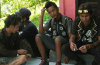 Karena meresahkan warga, lima orang anak punk asal Bontang diamankan petugas Satpol PP Kukar 