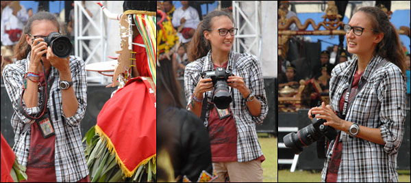 Nadine Chandrawita berperan sebagai seorang jurnalis yang ditugaskan untuk melipu Erau di kota Tenggarong