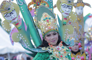 Topeng Nusantara menjadi salah satu tema TKC 2022