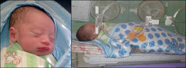 Bayi laki-laki yang tak berdosa ini ditemukan warga Jalan Jelawat, Tenggarong, di pagi hari Idul Adha