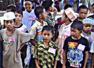 Ratusan anak di Tenggarong Seberang ikut ambil bagian dalam khitanan massal garapan OSB Kukar