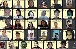 Beberapa tahapan ajang Pemilihan Teruna Dara Kukar 2021 dilakukan secara virtual